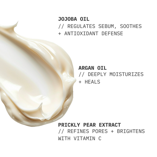 Daytime Moisturizer // Hydrating Jojoba Oil + Prickly Pear Extract