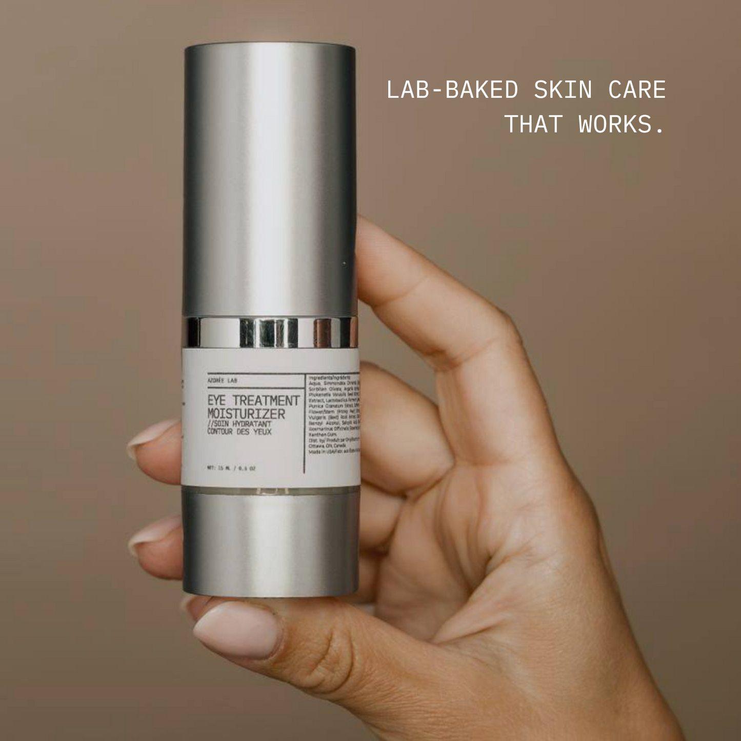 Eye Treatment Moisturizing Cream // Prickly Pear Extract + Caffeine