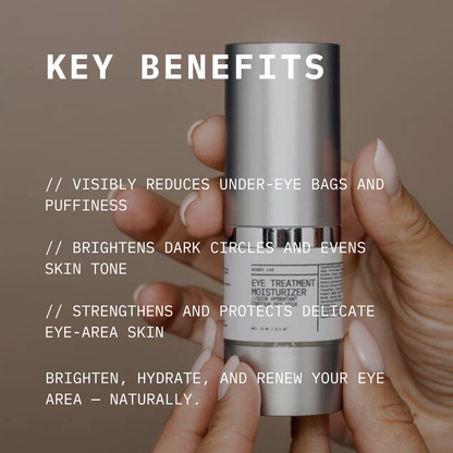 Eye Treatment Moisturizing Cream // Prickly Pear Extract + Caffeine