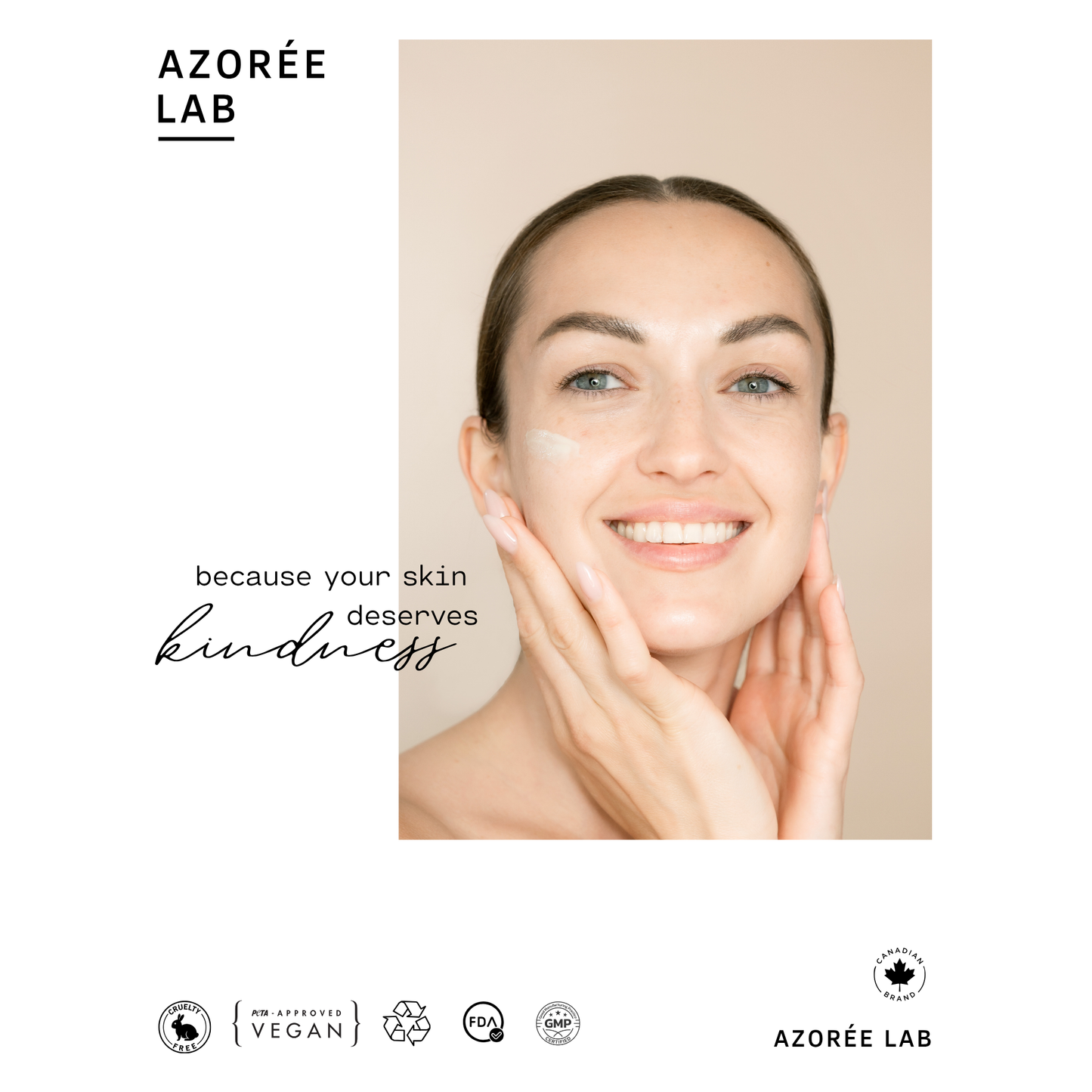 AZORÉE LAB Copper Peptide Serum – GHK-Cu Firming + Barrier Hydration, 30 ml