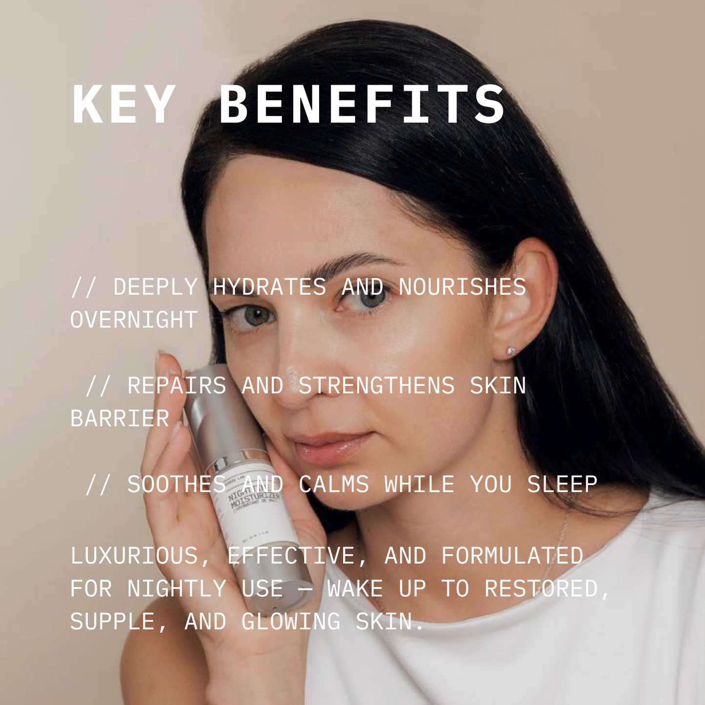 Nighttime Moisturizer // Comforting  Shea Butter + Prickly Pear Extract