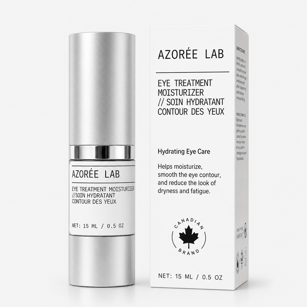 Eye Treatment Moisturizing Cream // Prickly Pear Extract + Caffeine