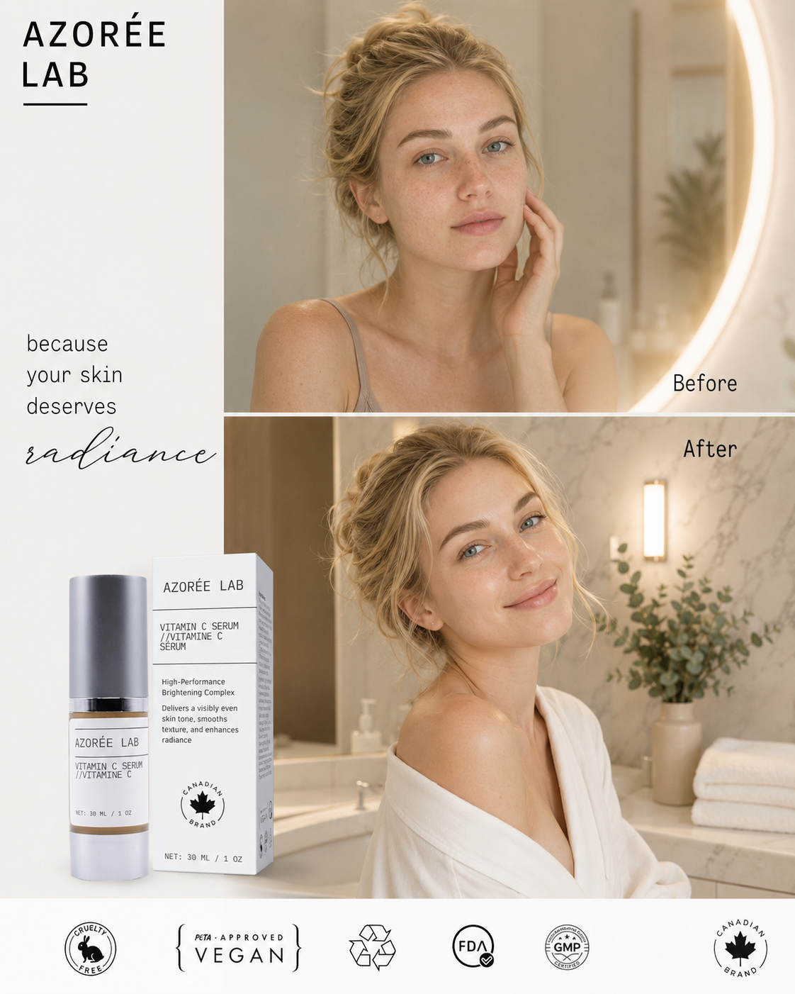 Vitamin C Serum // Brightening Prickly Pear Extract